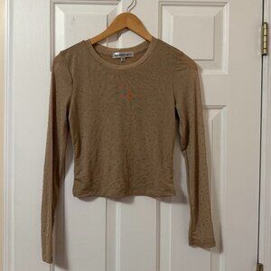 Madden Girl Women's Tan and Brown Top